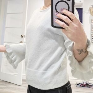 Autumn Cashmere Sweater 100% Cashmere Light Menth Green Color